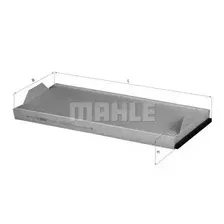 Салонный фильтр KNECHT LA358 MB Axor