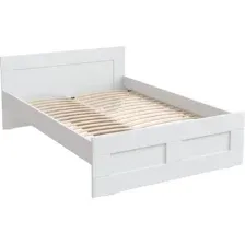Кровать Mio Tesoro Сириус 140x200 2.02.04.600.1 (белый)