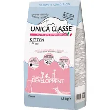 Корм для котят Unica Classe, 3569, курица, 1.5 кг