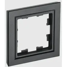 Рамка IEK Brite РУ-1-БрЧ