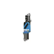 Набор Г-образных удлиненных ключей TORX, Т10-Т50, 9 шт. HT1W816 HOEGERT