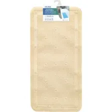 Коврик на присосках Вилина Массажный Лотос / 6910 (43x90, светло-бежевый)
