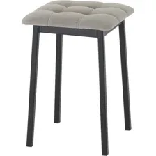 Табурет AMC Comfort 7К1.18 (кожзам латте/черный)