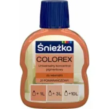 Колер SNIEZKA Colorex №21 оранжевый 0,1 л