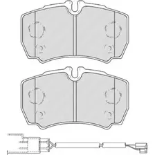 Тормозные колодки дисковые задняя ось FERODO FVR4251