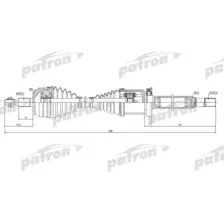 Полуось передняя правая 38X1026X37 VW MULTIVAN V 20 BITDI TRANSPORTER V 20 BITDITDI 09- PATRON PDS0444