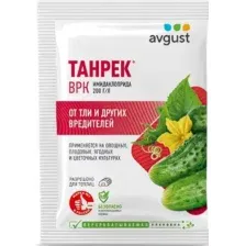 Танрек ВРК (от тли, белокрылки и других вредителей) AVGUST, инсектицид, ампула 1,5 мл