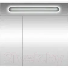 Шкаф с зеркалом для ванной Doratiz Магнолия 80 R / 2711.315