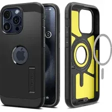 Чехол для телефона Spigen Tough Armor (MagFit) для iPhone 15 Pro Max ACS06594 (черный)