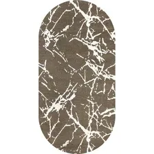 Ковер для жилой комнаты Safyun Bravo SN539-LIGHT-BROWN-OVAL (0.8x1.5)