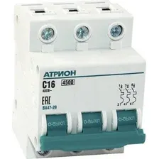 Выключатель автоматический Атрион VA4729-3-16C