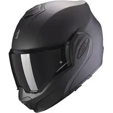 Мотошлем Scorpion Exo Exo-Tech Evo Solid (р. M, черный матовый)