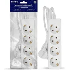 Удлинитель Tokov Electric TKE-C01-BU4-3-1-Z