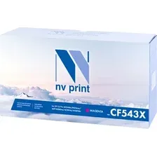 Картридж NV Print NV-CF543XM (аналог HP 203X (CF543X)