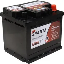 Автомобильный аккумулятор SPARTA AGM-L1 R 570A (50 А/ч)