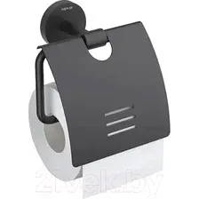 Держатель для туалетной бумаги Aquatek Бетта AQ4609MB (черный матовый)