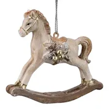 Елочная игрушка Erich Krause Decor. Лошадка-качалка / 62432