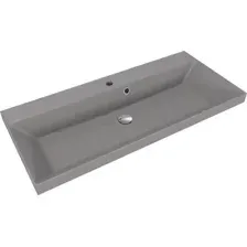 Умывальник Symbolite Asti 100x45 (кварц, серый шелк)