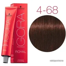 Крем-краска для волос Schwarzkopf Professional Igora Royal Permanent Color Creme 4-68 60 мл