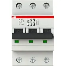 Автоматический выключатель ABB M203-63 3P 63A 15кА (2CDA283799R0631)