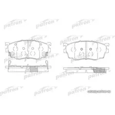 Тормозные колодки Patron PBP1557