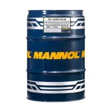 Моторное масло Mannol TS-7 Blue 7107 10W40 CK-4 E6 / MN7107-60 (60л)