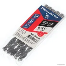 Набор сверл Rennbohr Basic Prom 461080 (5 шт)