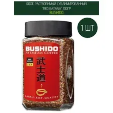 Кофе растворимый Bushido red katana ст/б 100гр.