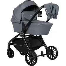 Универсальная коляска Farfello 2в1 Baby shell BS-12 (серый/черная рама)