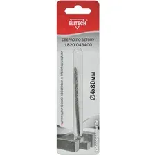 Сверло ELITECH 1820.043400