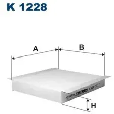 Салонный фильтр Filtron K1228