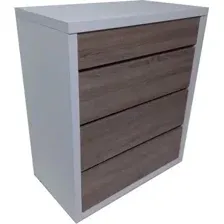 Комод Анрат К 900 (дуб трюфель/белый)