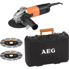 Угловая шлифмашина AEG Powertools WS 10-125 S 4935451302 (без кейса)