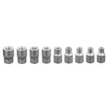 набор головок! 1/2' Torx, Е10-Е24, 9 шт. CrV\ 08-649 NEO