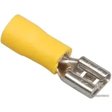 Разъем плоский IEK Рпим URM10-006-D34-7 (100 шт, желтый)