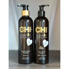 Набор восстанавливающий шампунь  кондиционер Chi Argan Oil по 340 мл