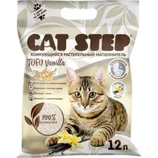 Наполнитель для туалета Cat Step Tofu Vanilla 12 л