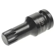 RF-24806016 Головка-бита SPLINE ударная M16, 1/2' ROCK FORCE