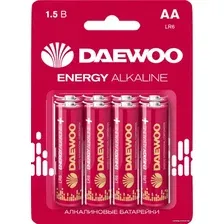 Батарейка Daewoo Energy Alkaline AA 8 шт. 5031081