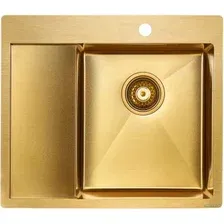 Кухонная мойка Paulmark Kroner 59F PM225951-BGR