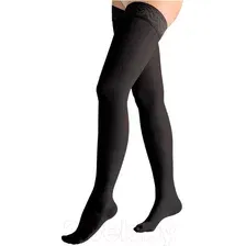 Чулки компрессионные Aries Avicenum 360 с кружевом и закрытым носком / 9999 (M, long)