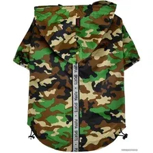 Дождевик для животных Puppia Base Jumper PEAF-RM03-NC-M (новый камуфляж)