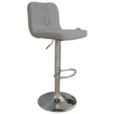 Стул барный SitUp KEONI сhrome (ткань Gray)