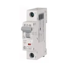 Автоматический выключатель EATON HL 1P C50 (194736)