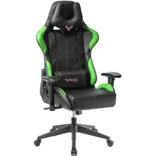 Игровое (геймерское) кресло Zombie Viking 5 Aero (черный/зеленый)