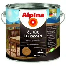 Масло Alpina Oel Fuer Terrassen 2.5 л (средний)