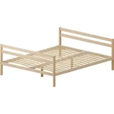 Кровать Домаклево Акация 120x200+С1+С1 (натуральный)