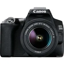 Зеркальный фотоаппарат Canon EOS 250D Kit 18-55 f/3.5-5.6 III + SB310 + SDHC (черный)