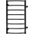 Полотенцесушитель ProHeat Classic 40x80 (боковое подключение, черный муар)