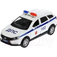 Автомобиль игрушечный Технопарк Lada Vesta SW Cross. Полиция / VESTACROSS-12POL-WH
